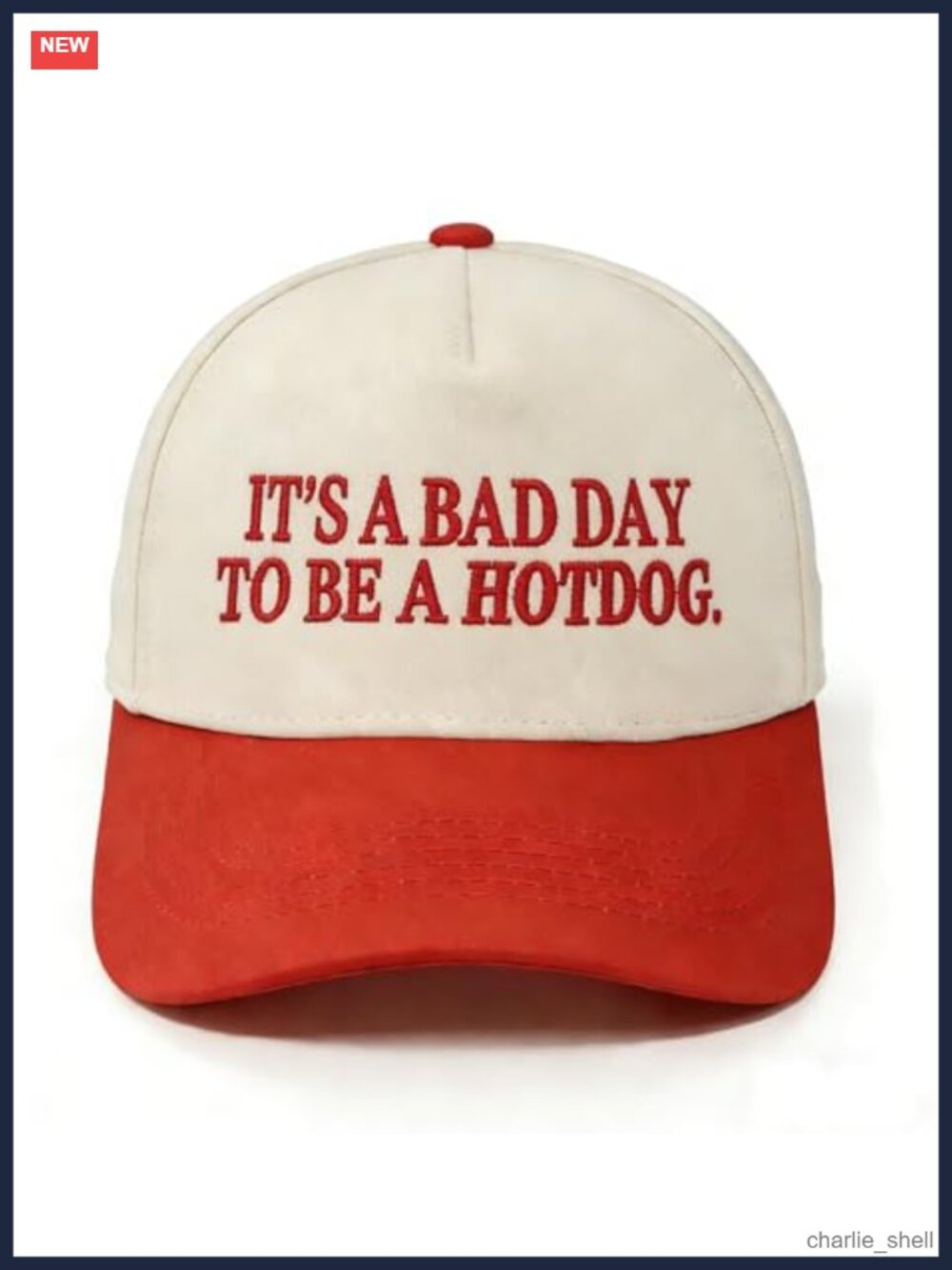 Funny Hotdog Embroidered Adjustable Baseball Cap Vintage Dad Hat Outdoor